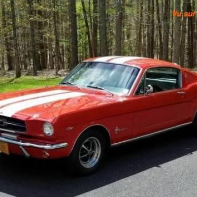 1965 mustang fastback