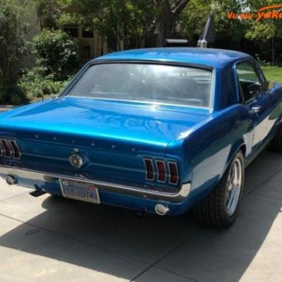 1967 mustang arriere 