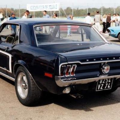 1968 mustang arriere 