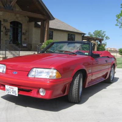 1987 mustang gt convertible