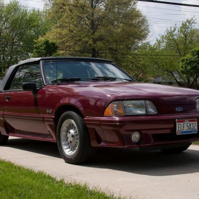 1989 mustang gt convertible