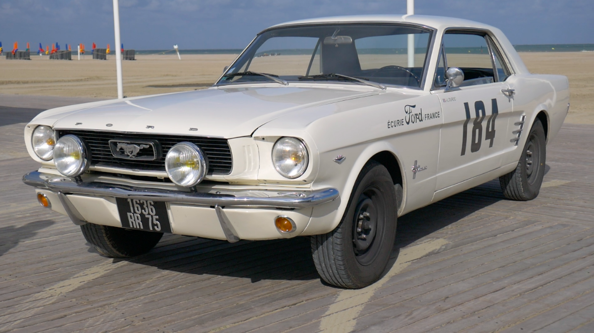 La Ford Mustang du film 'Un homme une femme'
