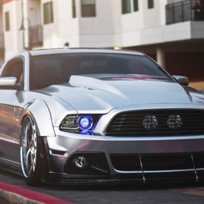 Ford Mustang tuning supercars headlights tunned